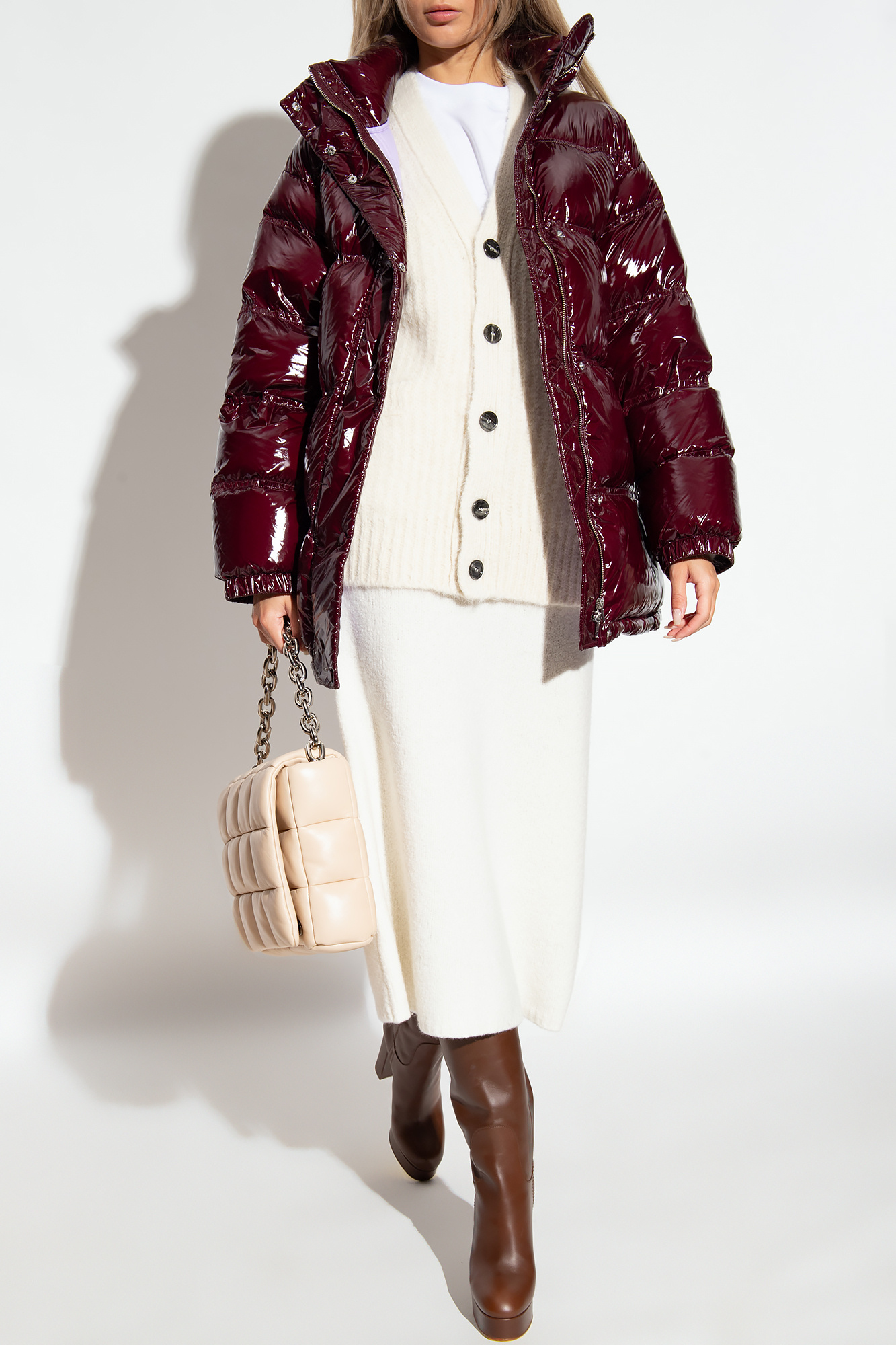ダウンジャケット・コート KIRSH Mono Cherry Padded Shirt Dark Navy KURWCJW535MNAD MUSINSA | KIRSH Cherry basic quilted hooded jacket [navy]